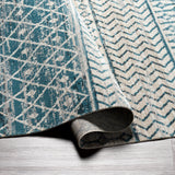 surya lavadora lvr 2334 blue rug