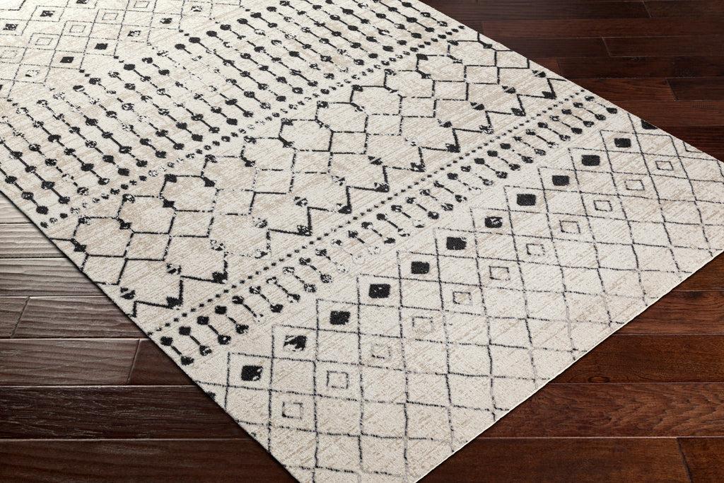 surya lavadora lvr 2336 black rug
