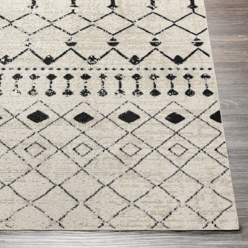 surya lavadora lvr 2336 black rug