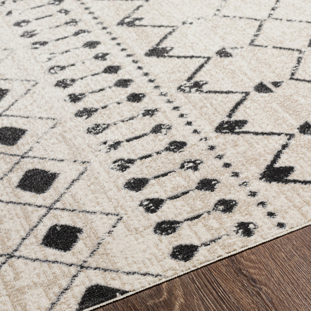 surya lavadora lvr 2336 black rug
