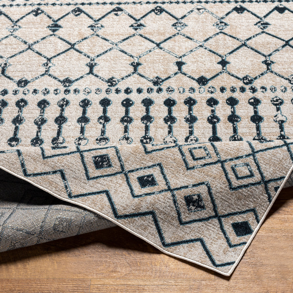 surya lavadora lvr 2338 ink blue rug