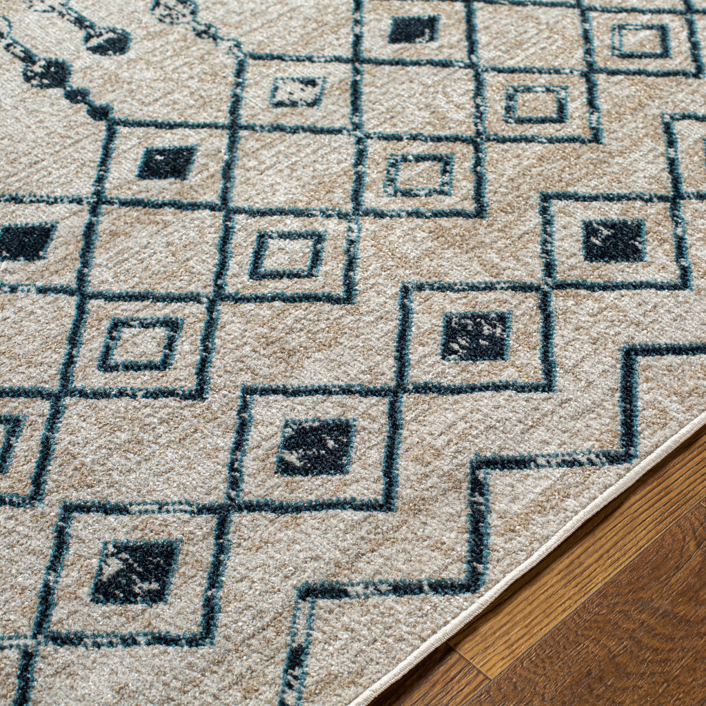 surya lavadora lvr 2338 ink blue rug