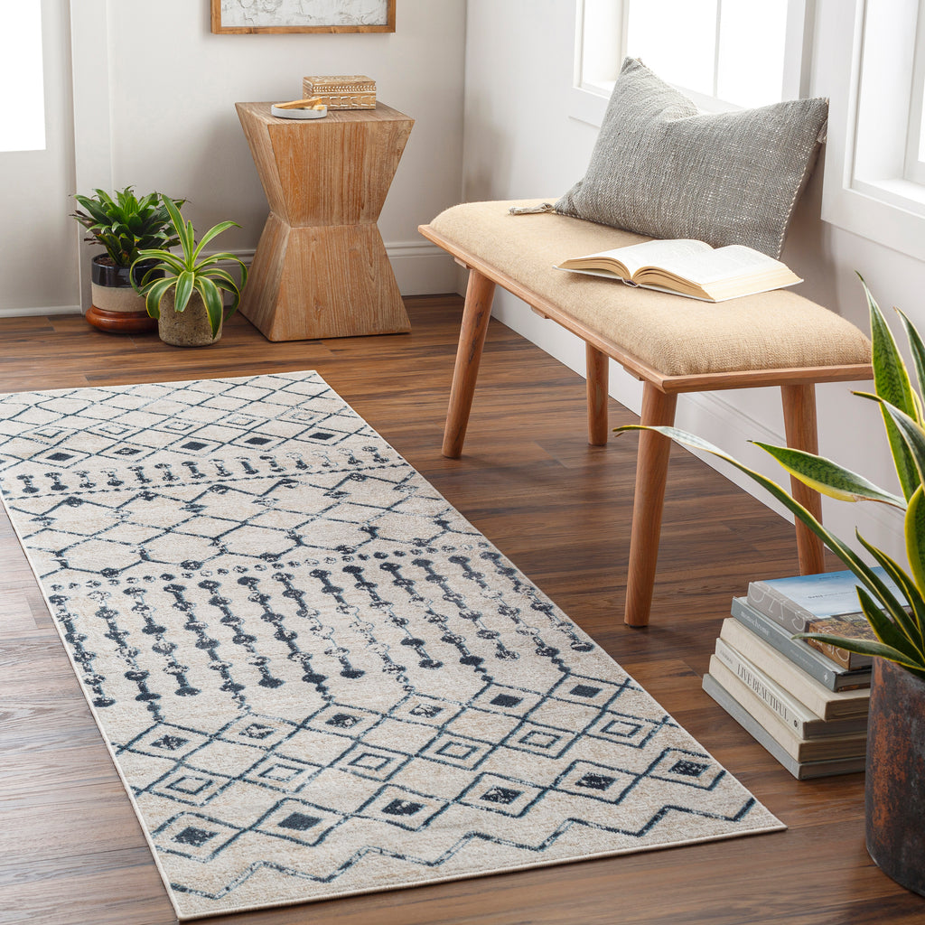 surya lavadora lvr 2338 ink blue rug