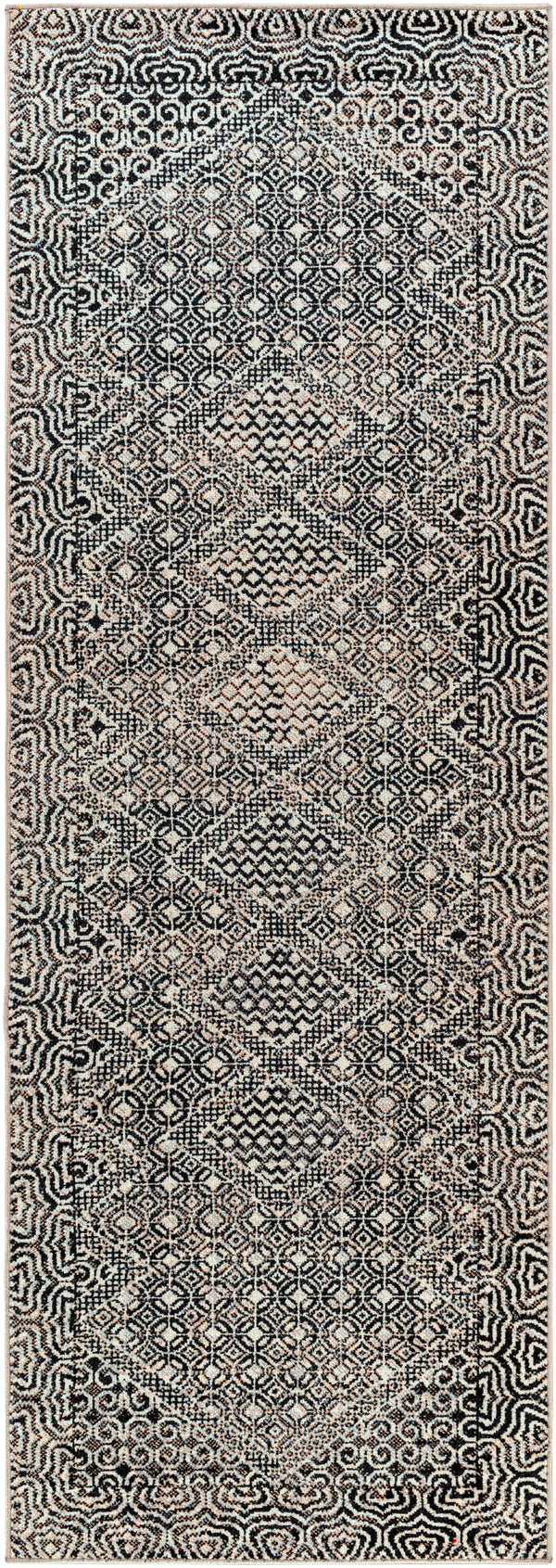 surya lavadora lvr 2341 black rug