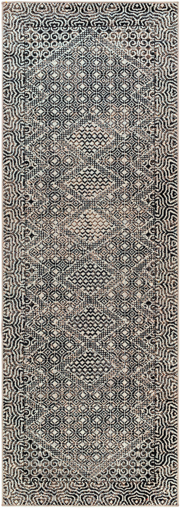 surya lavadora lvr 2341 black rug