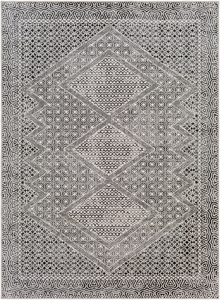 surya lavadora lvr 2342 black rug