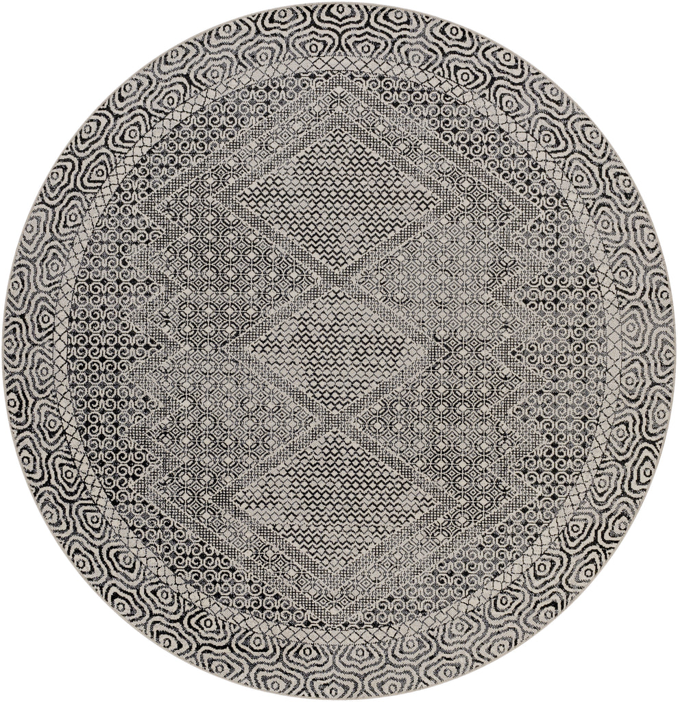 surya lavadora lvr 2342 black rug