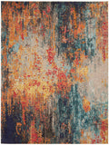 nourison celestial ces15 multicolor rug
