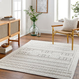 surya lyna lya 2302 light grey rug