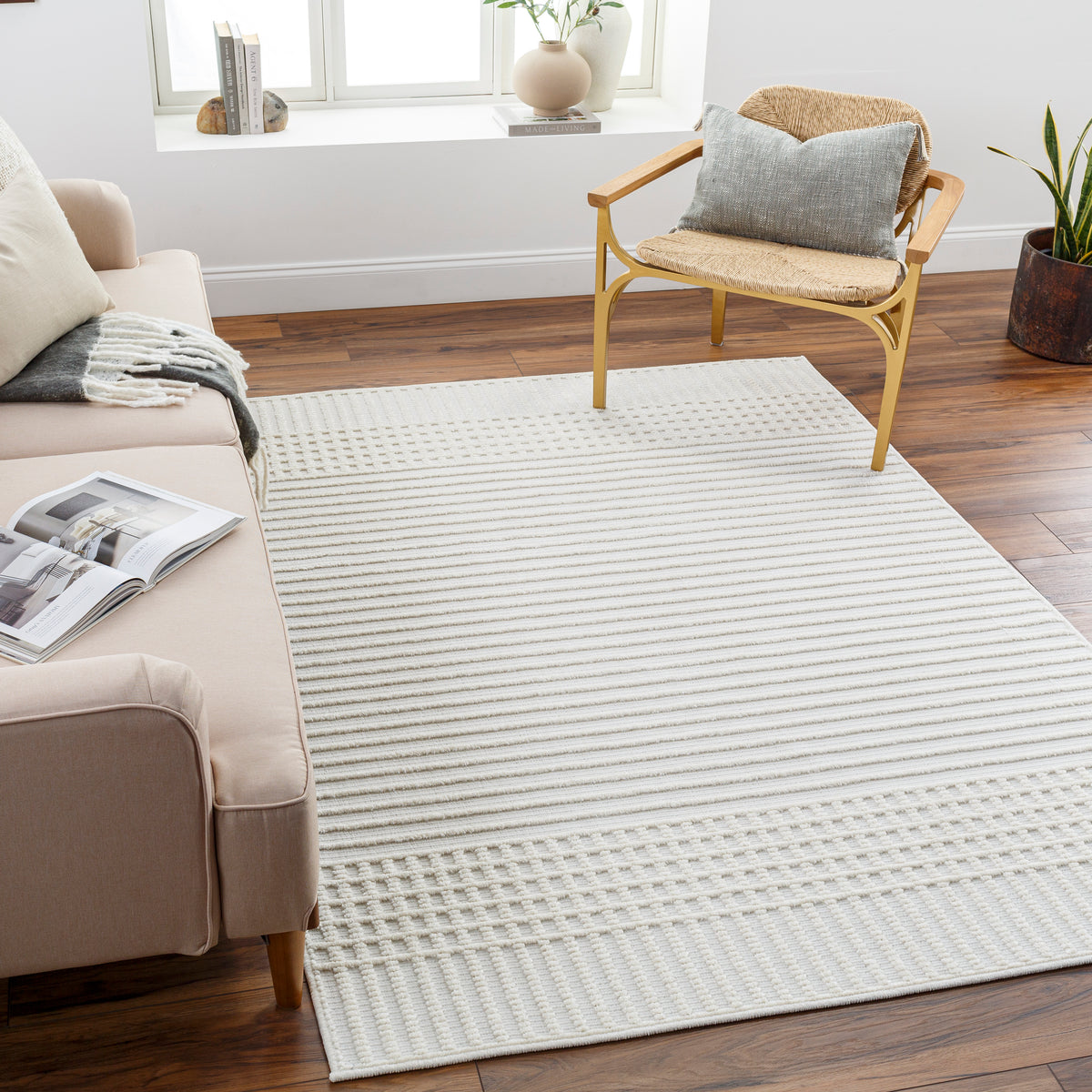 surya lyna lya 2306 light grey rug