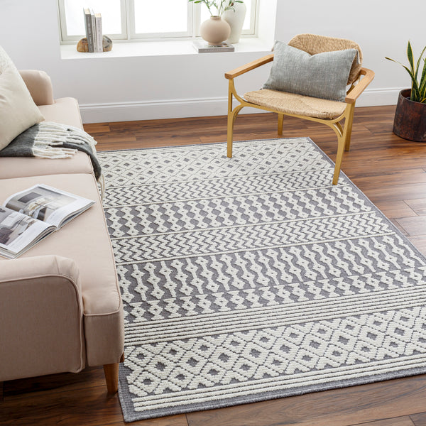 surya lyna lya 2311 light grey rug