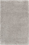 nourison malibu shag msg01 silver grey rug