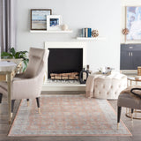 nourison starry nights stn12 blush rug
