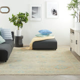 nourison odessa ods07 ivory multicolor rug
