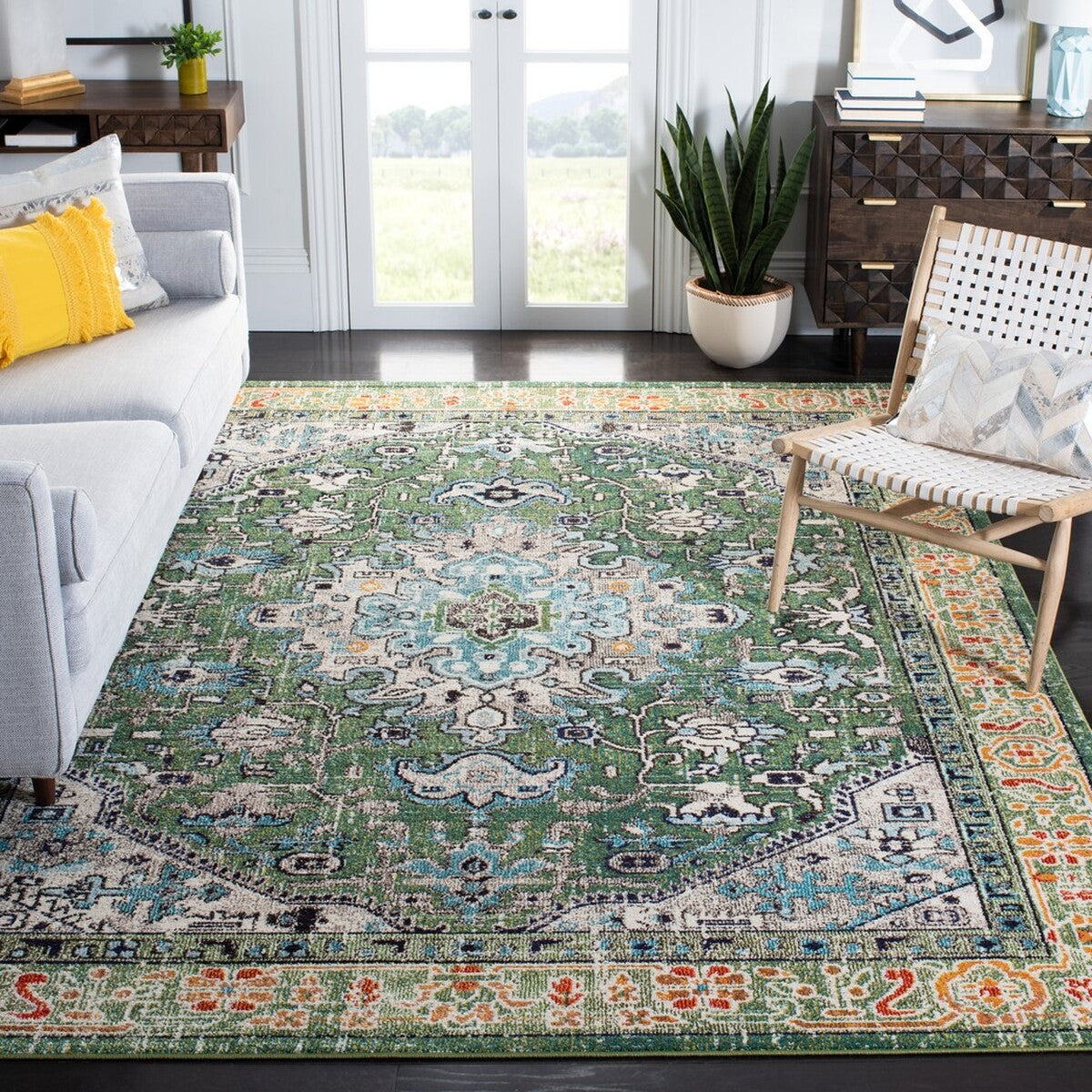 safavieh clearance madison mad474y green rug