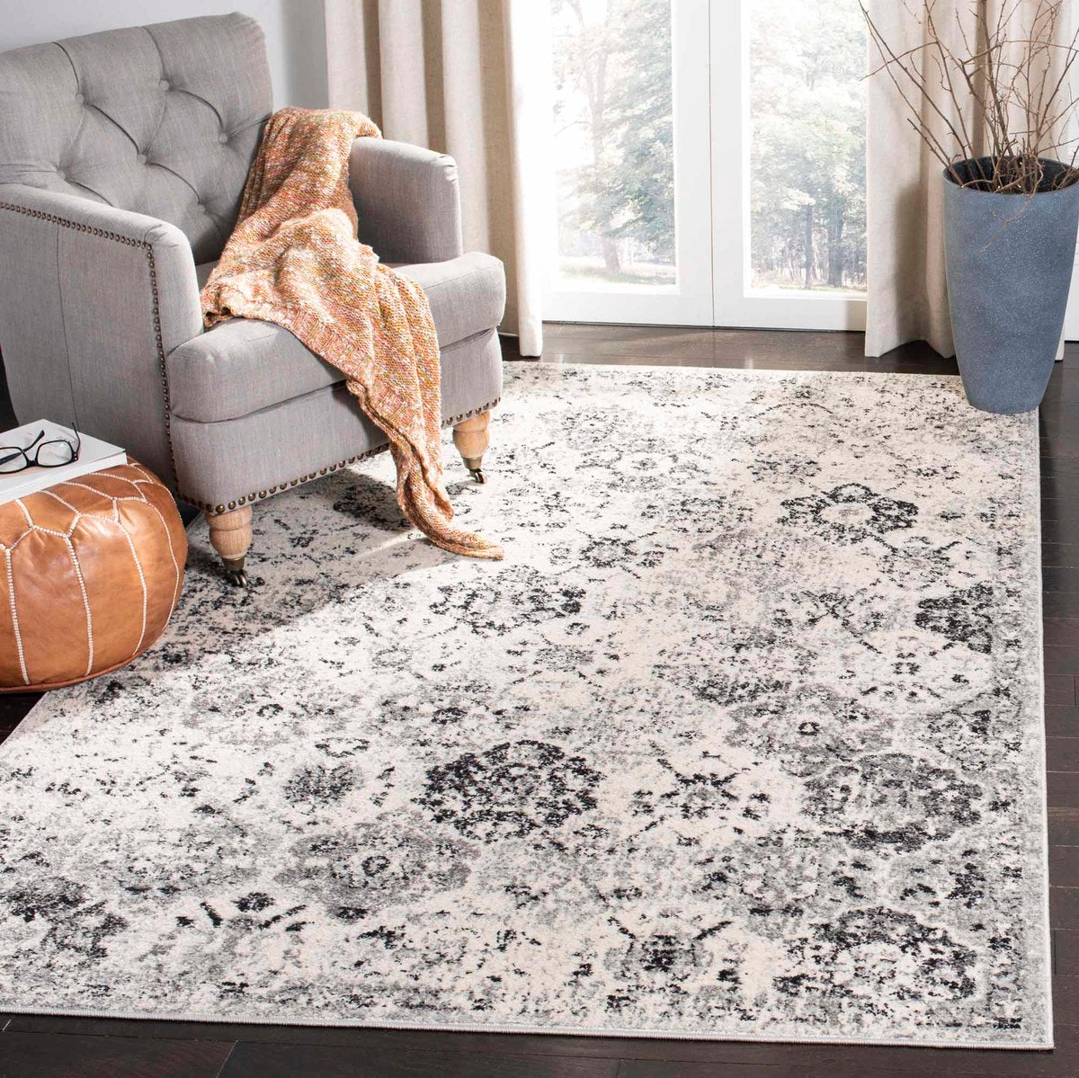 safavieh clearance madison mad611g silver rug