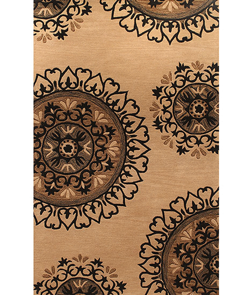 HRI Artisan marguerite Beige Rug