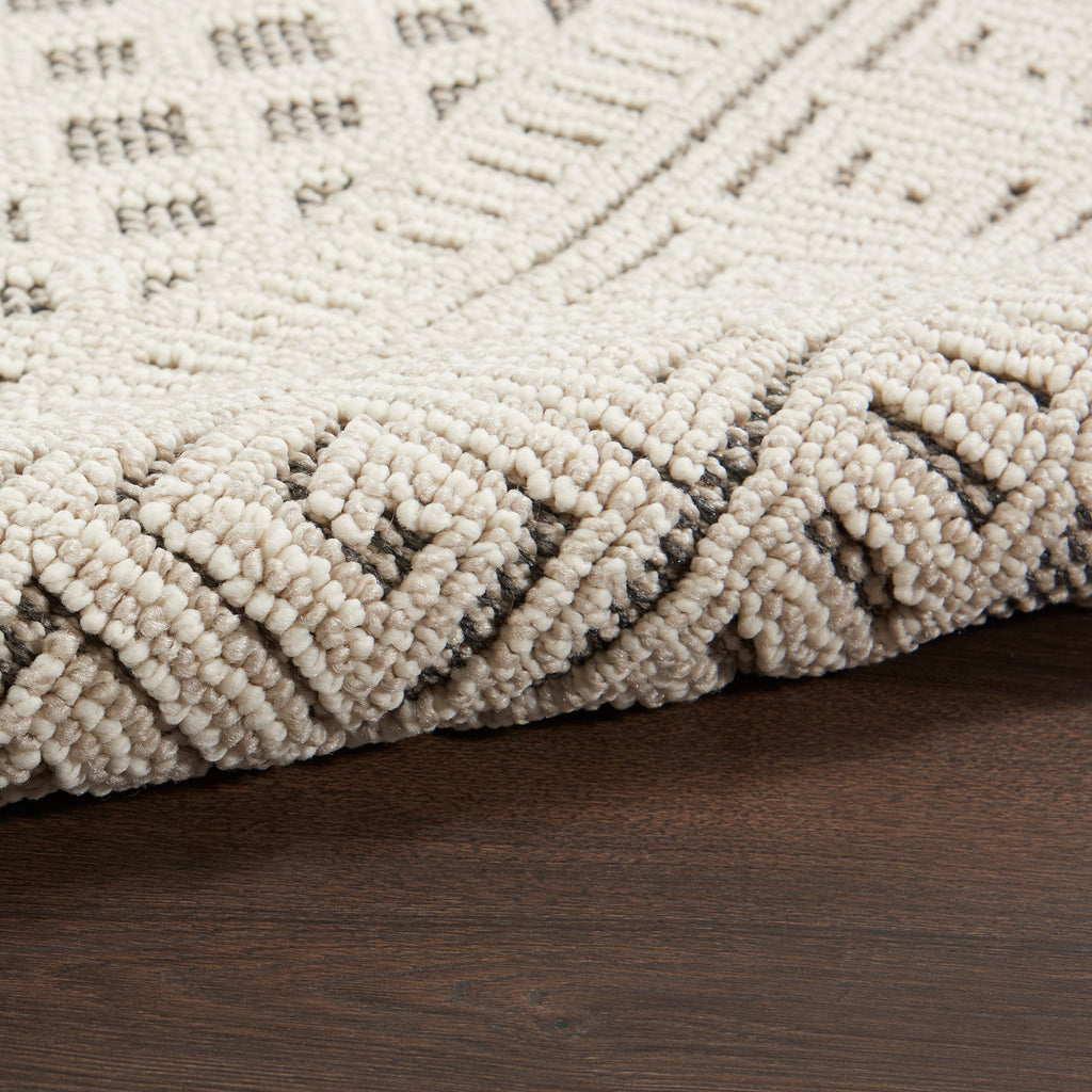 nourison paxton pax05 ivory grey rug