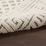 nourison paxton pax05 ivory grey rug