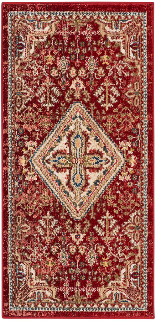 nourison karisma kar02 brick ivory rug
