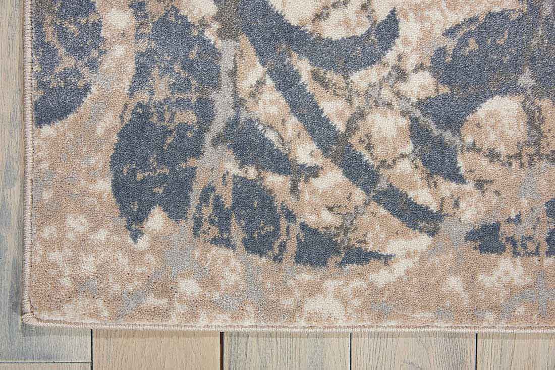 Nourison Sale Maxell MAE10 Ivory Blue Rug