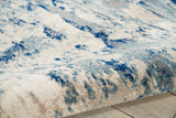 Nourison Sale Maxell MAE16 Ivory/Blue Rug