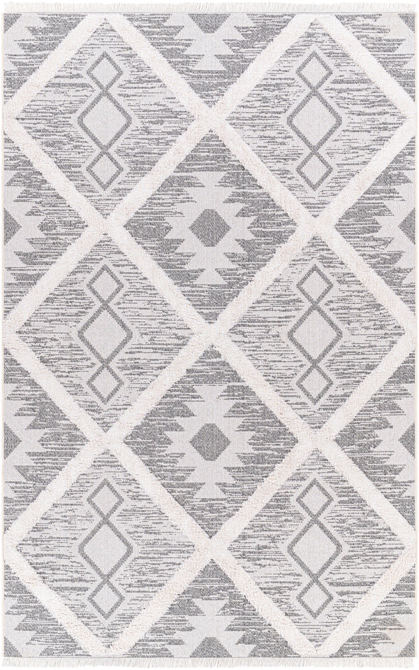 surya morocotton mct 2300 light grey rug