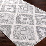 surya morocotton mct 2300 light grey rug