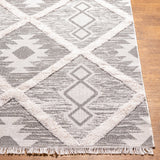 surya morocotton mct 2300 light grey rug