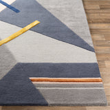 surya rug co mid century mcy 2300 charcoal rug