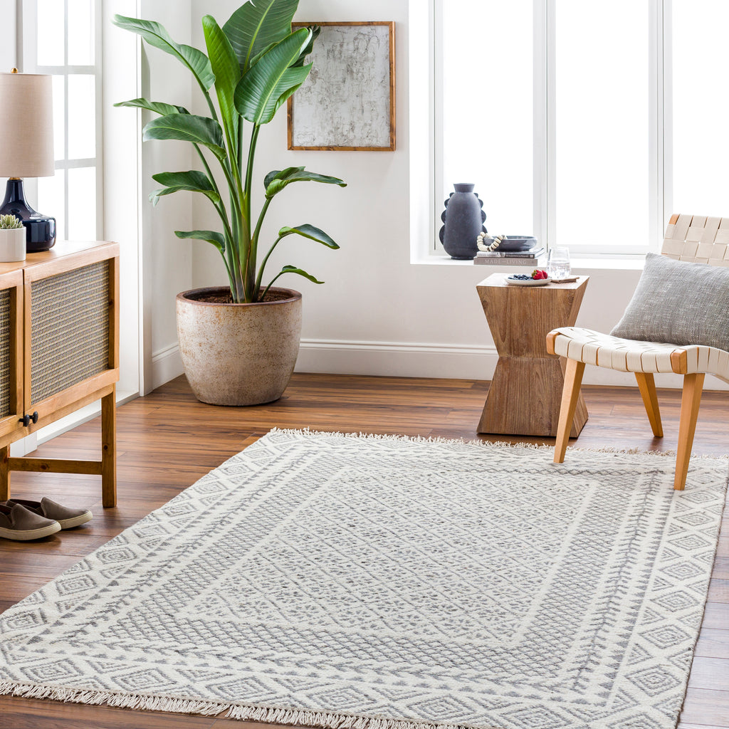surya mardin mdi 2317 light grey rug