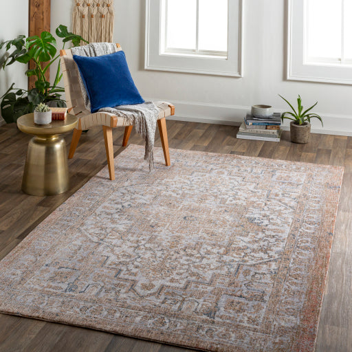 surya merit mei 2303 light grey rug