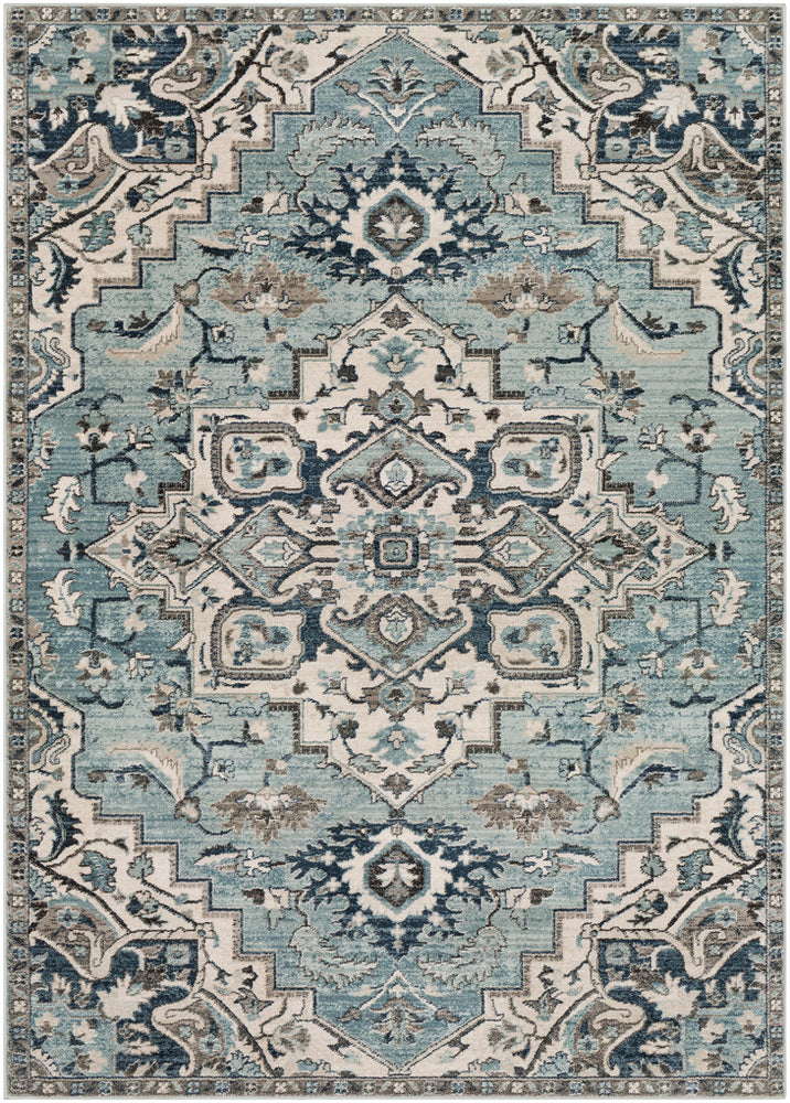 Surya rug co. | Medium gray rug | Mesopatamia | woven rug | rugs done right