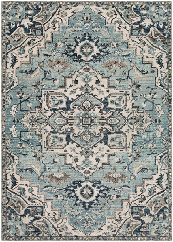 Surya rug co. | Medium gray rug | Mesopatamia | woven rug | rugs done right