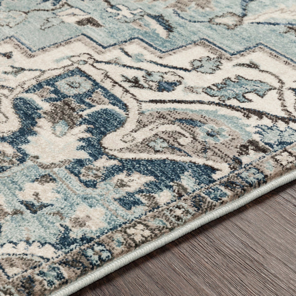 Surya rug co. | Medium gray rug | Mesopatamia | woven rug | rugs done right