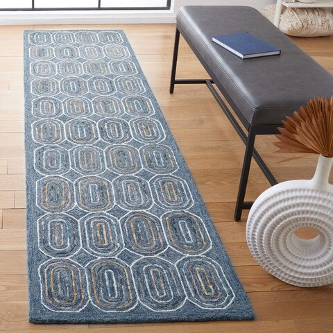 safavieh clearance metro met124m blue rug