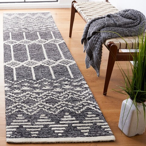 safavieh clearance metro met253z black rug