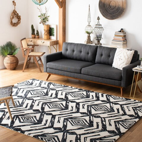 safavieh clearance metro met402z black rug