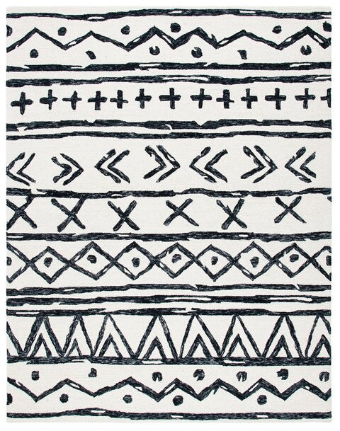 safavieh clearance metro met403z black rug