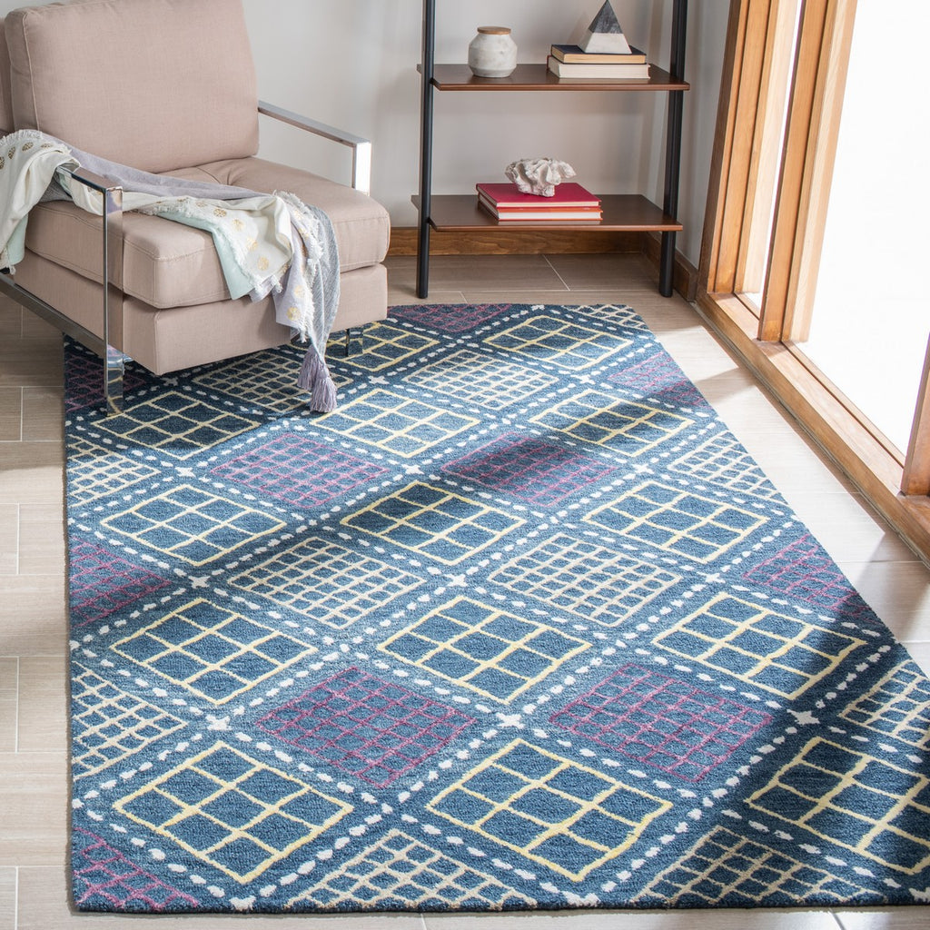 safavieh clearance metro met703m blue rug