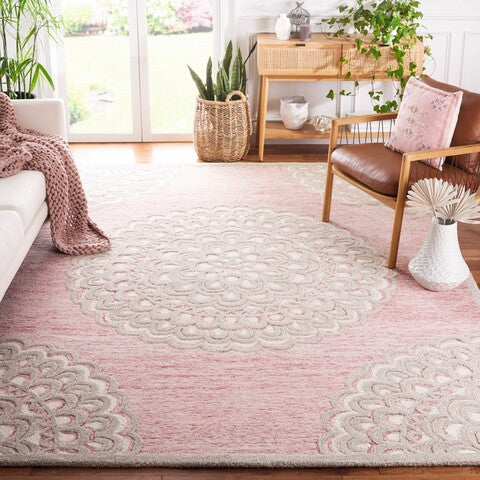 safavieh clearance metro met901u dark pink rug