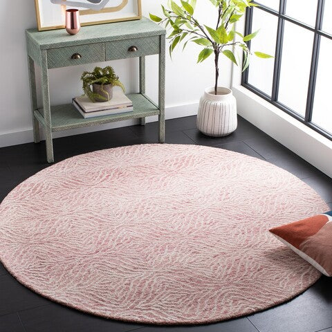 safavieh clearance metro met904u dark pink rug