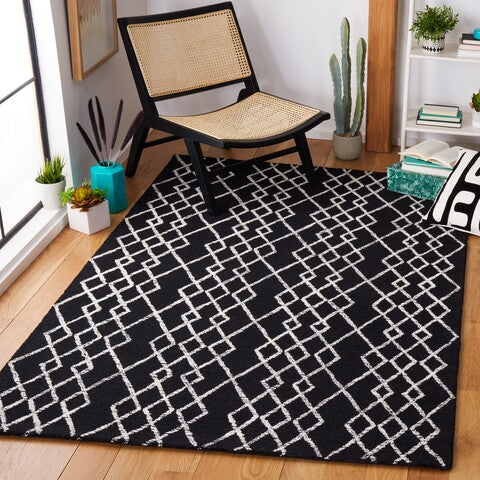 safavieh clearance metro met994z black rug
