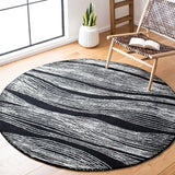 safavieh clearance metro met995z black rug