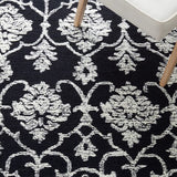 safavieh clearance metro met996z black rug