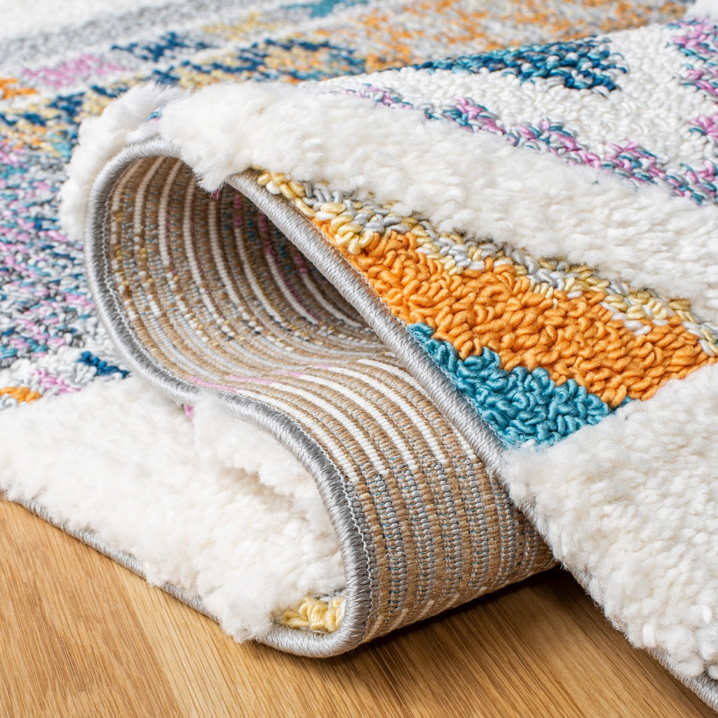safavieh clearance moroccan fringe shag mfg104a ivory rug