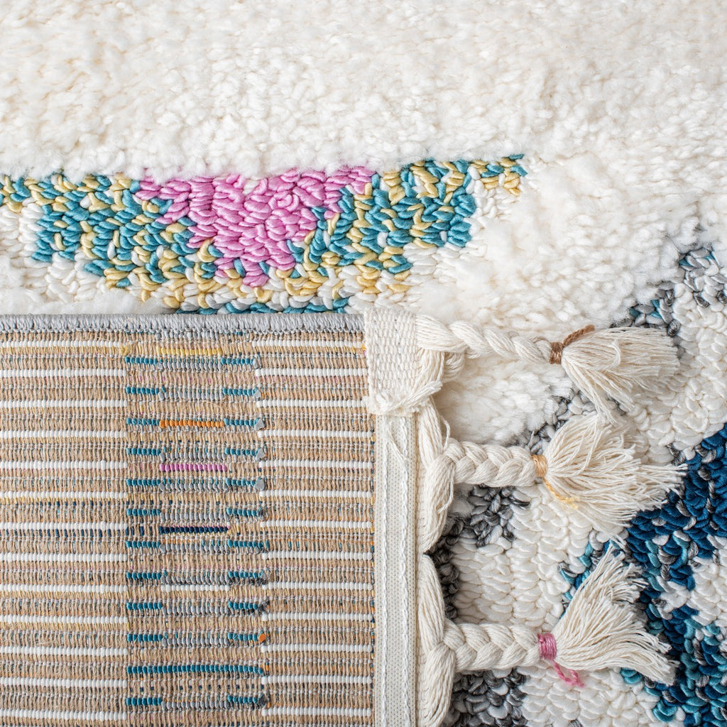 safavieh clearance moroccan fringe shag mfg104a ivory rug