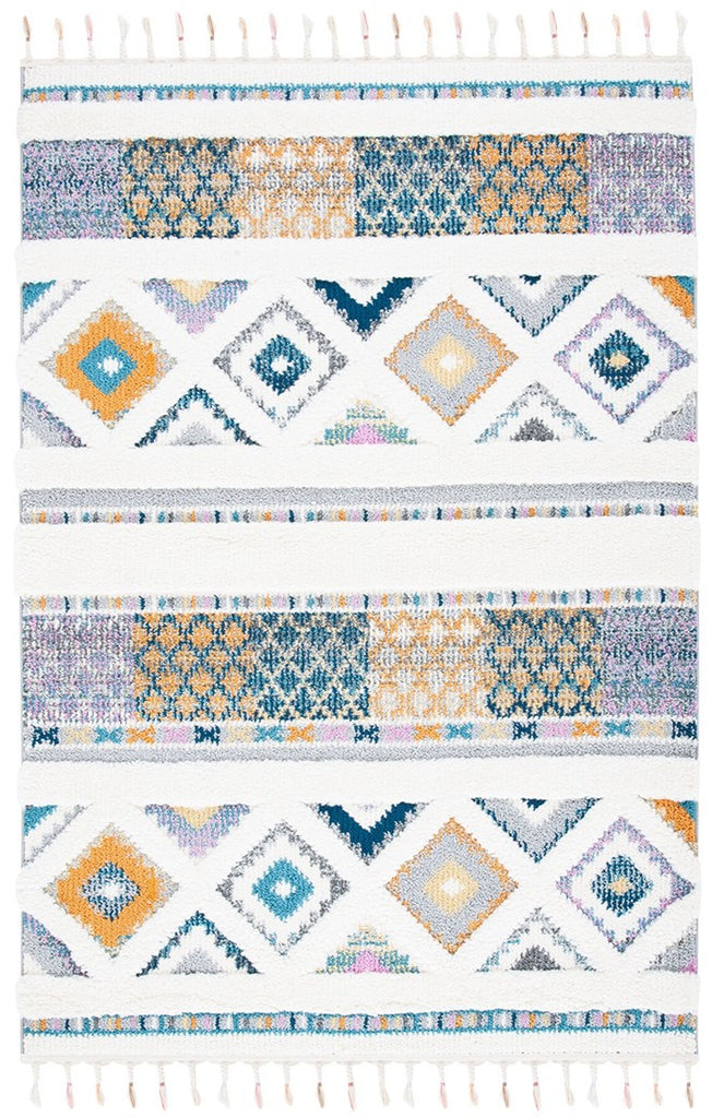 safavieh clearance moroccan fringe shag mfg104a ivory rug