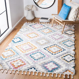 safavieh clearance moroccan fringe shag mfg106f grey rug