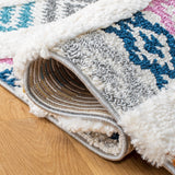 safavieh clearance moroccan fringe shag mfg110a ivory rug